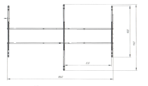 Рама разборная  Marka One Sirakusa New 03син1912